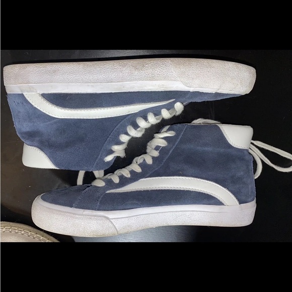 Madewell Sidewalk High Top Sneakers AA183 Suede Women’s US 8.5 Men’s US 7 - Picture 3 of 9